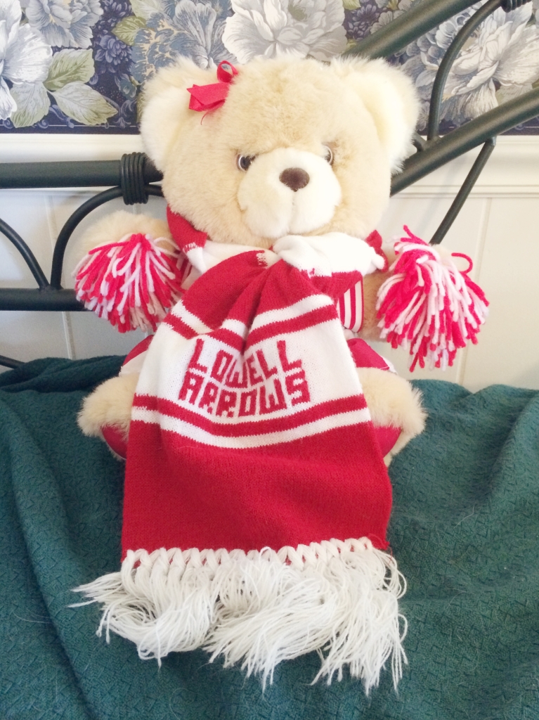 cheerleader bear